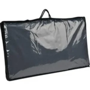 Bagagerumsmåtte 100x80x3 cm kunstlæder sort