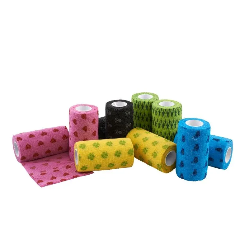 Bandage Flexibelt Selvklæbende Pet Bandage