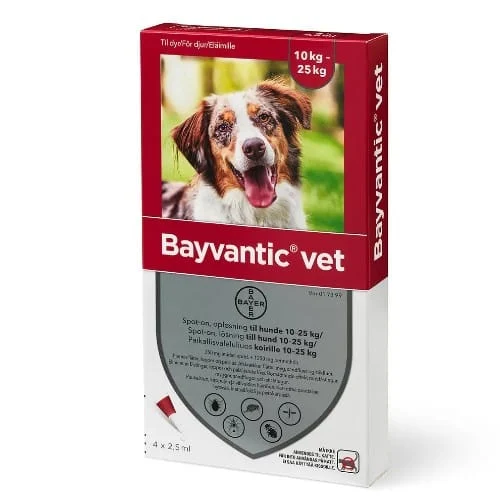Bayvantic Lopper/Flåter/Lus til Hund (10-25 kg) - Image 2