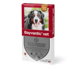 Bayvantic Vet. hund 40-60 kg, 4×6,0ml