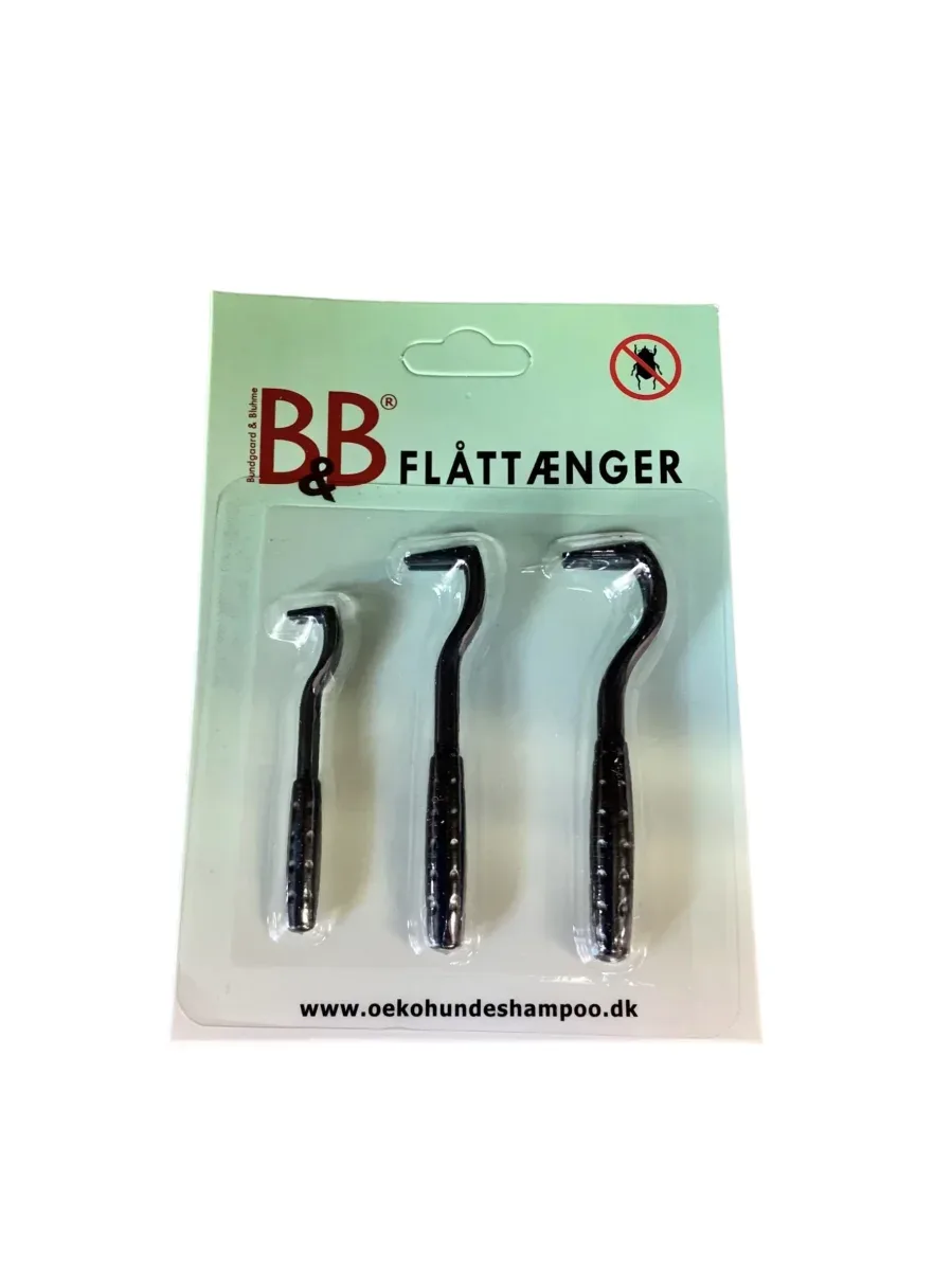 B&B – Flåttænger, 3 pak