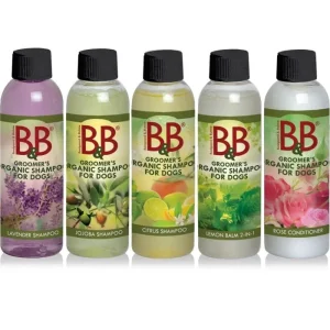 B&B Minibag Økologisk Plejepakke med De 5 Originale Shampoo & Balsam