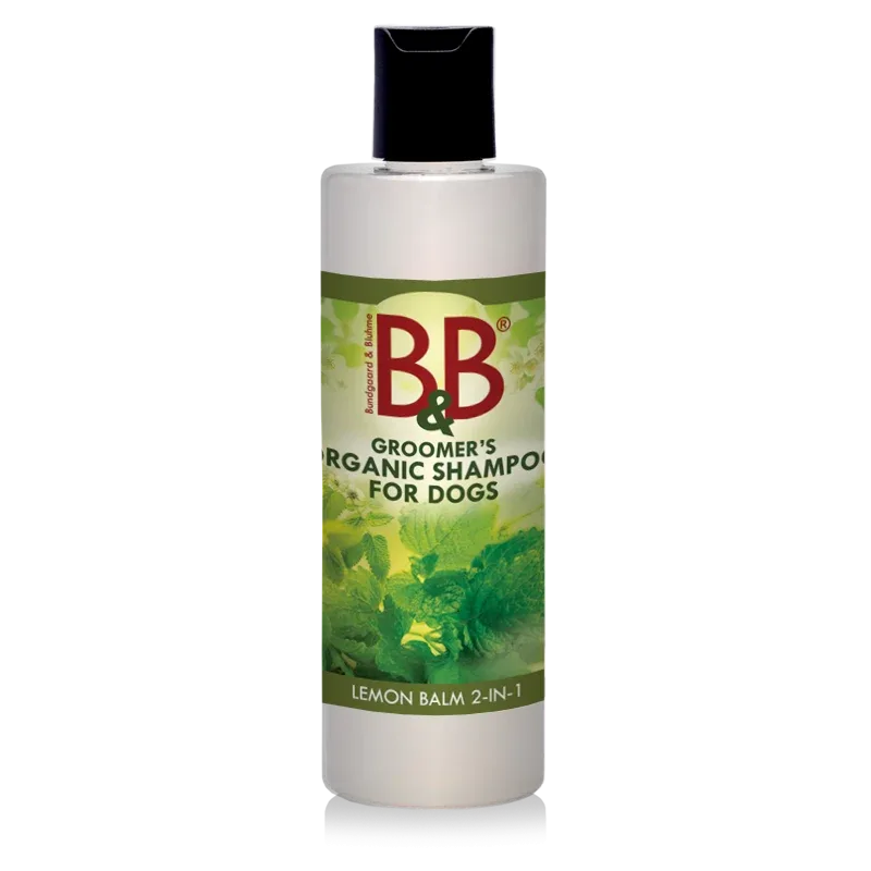 B&B økologisk hundeshampoo 2in1 Citronmelisse