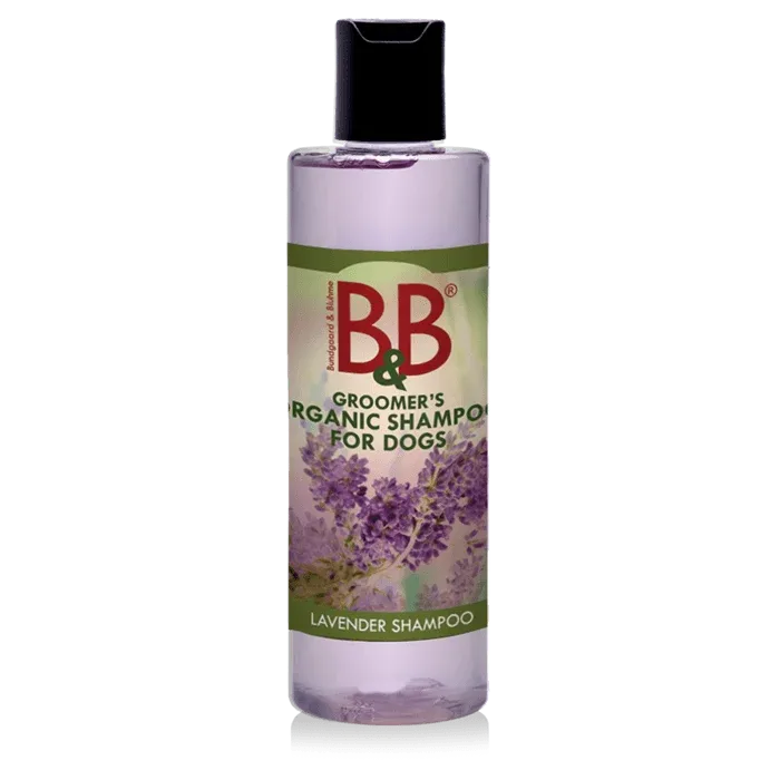 B&B økologisk hundeshampoo med Lavendel