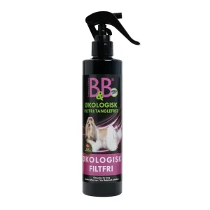B&B Økologisk TangleFree Filtfri HundePels 300ml