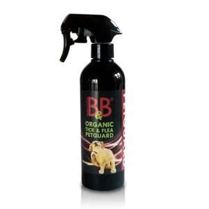 B&B Petguard Tick & Flea 300 ml Giftfri Bekæmpelse af Møjdyr