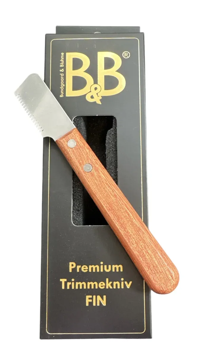 B&B Premium Trimmekniv – Medium/Grov