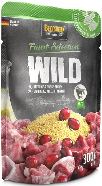 Belcando Pouches Vildt med hirse & tyttebær 300g