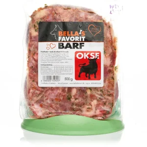 Bella’s Favorit Barf Okse – 500 g.