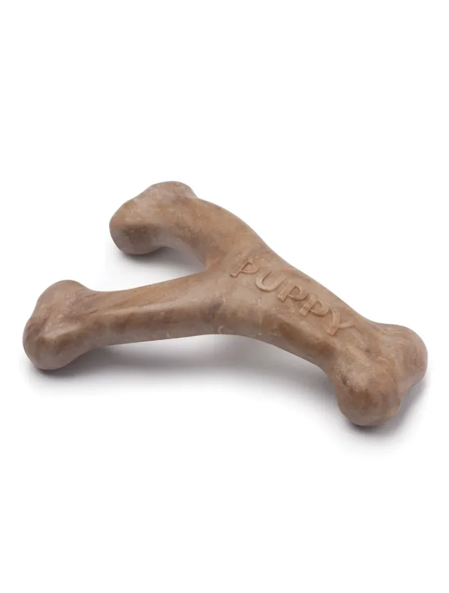 Benebone Puppy Wishbone Bacon S, 14cm