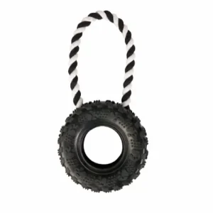 Bildæk med reb – Ø15 cm.