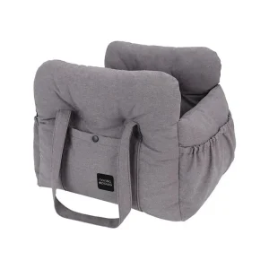Bilsæde Comfort 46x42x34/24 cm grå