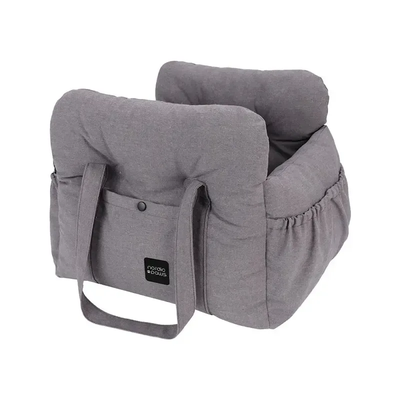 Bilsæde Comfort 46x42x34/24 cm grå