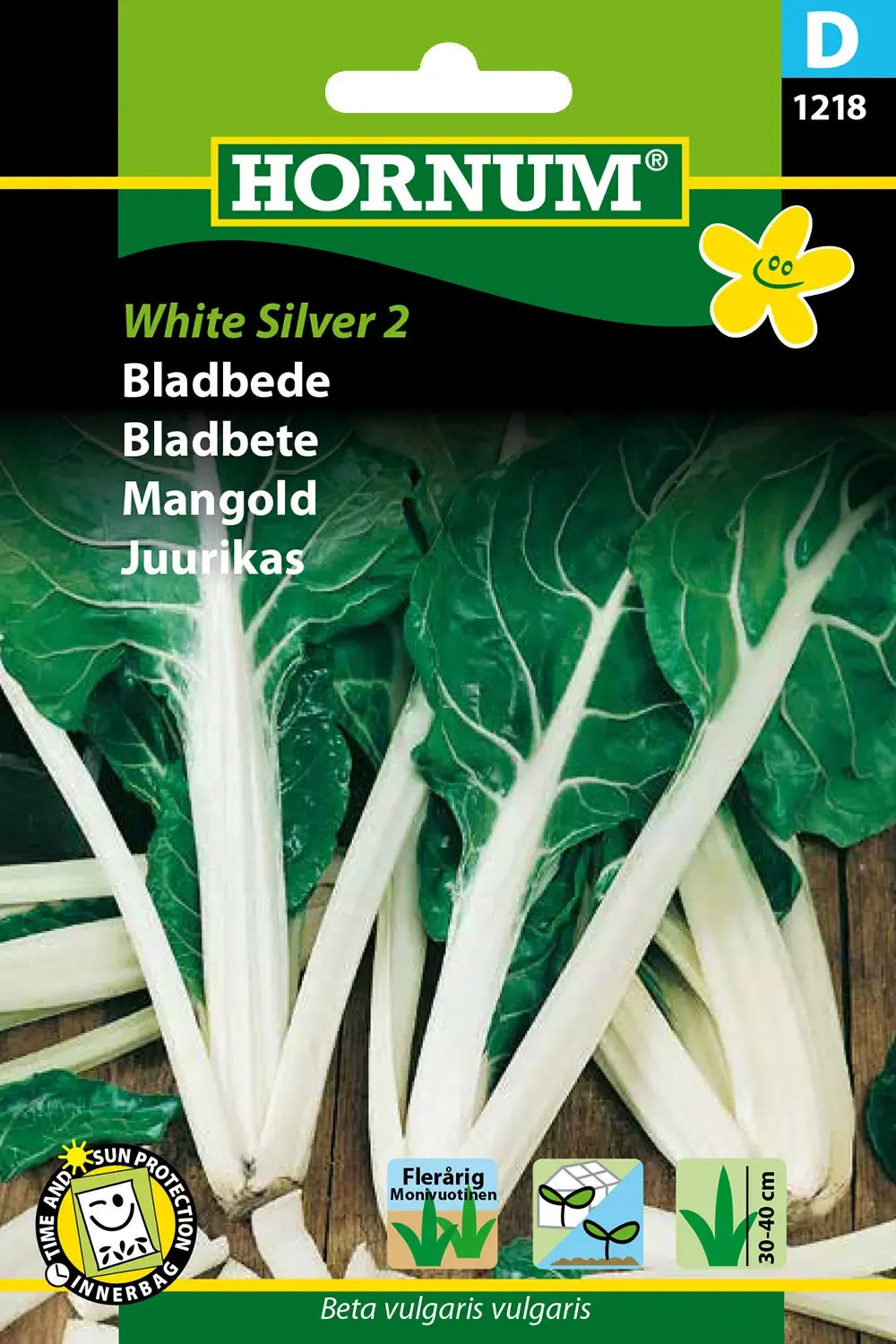 Bladbede, White Silver 2 (D) 1218