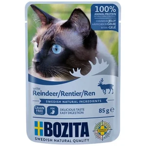 Bozita Feline Bidder i Gelé Rensdyr 85g