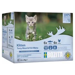 Bozita Feline Bidder i Sauce Til Killing MIXBOX 12x85g