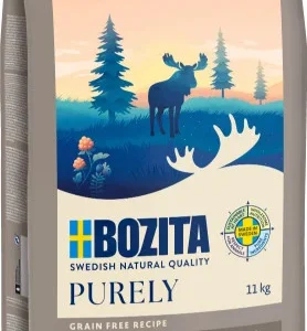 Bozita Purely Puppy & Junior Large med elg kornfrit hundefoder