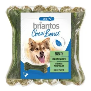 Briantos Chew Bones Breath (med Mynte og Spirulina)
