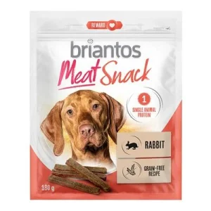 Briantos Meat Snacks med and og kanin til hunde