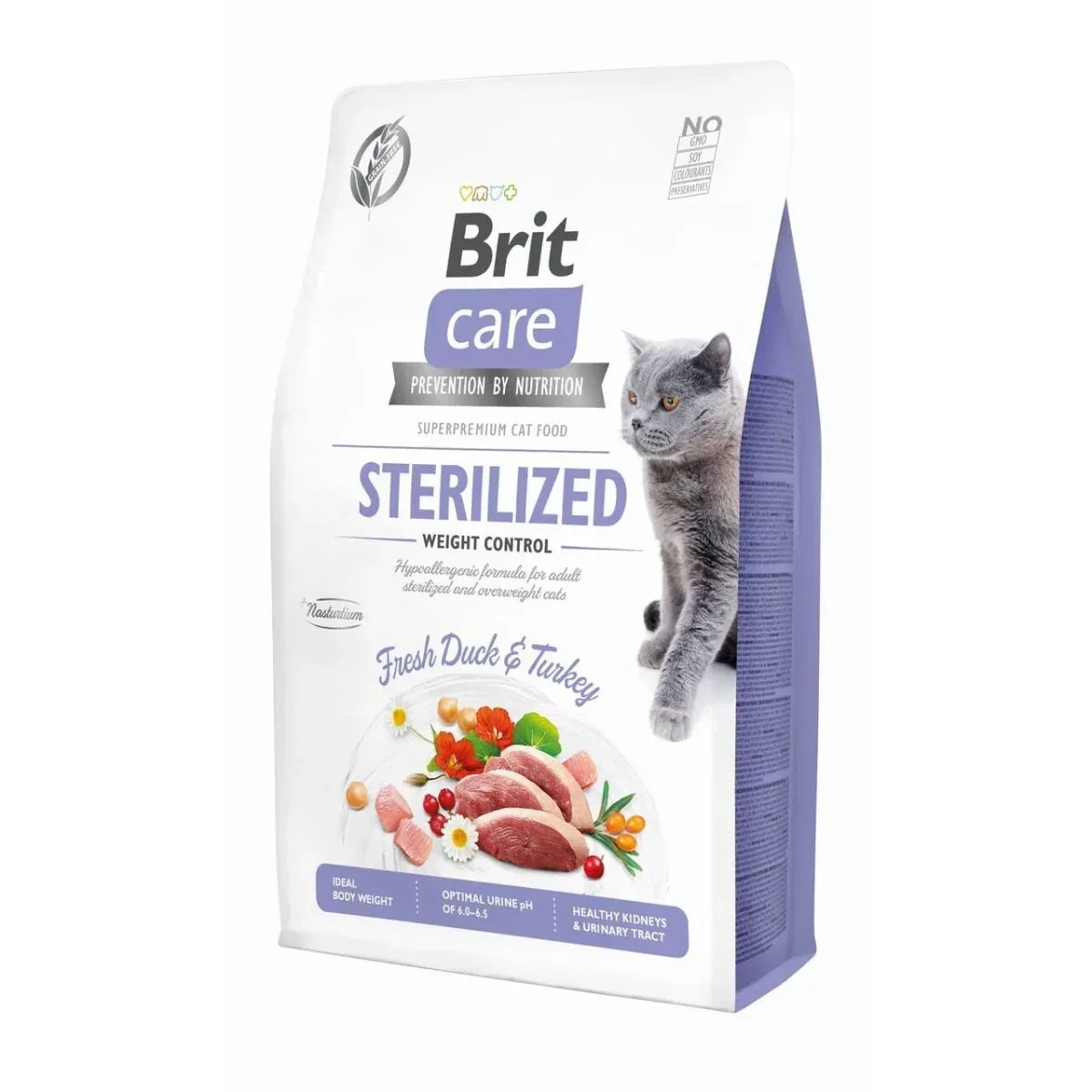 Brit Care Cat Grain-Free Sterilized & Weight Control 2 kg