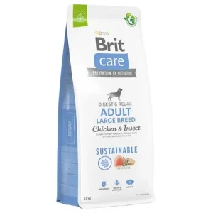 Brit Care Dog Sustainable Adult Large Breed Kylling & Insekter