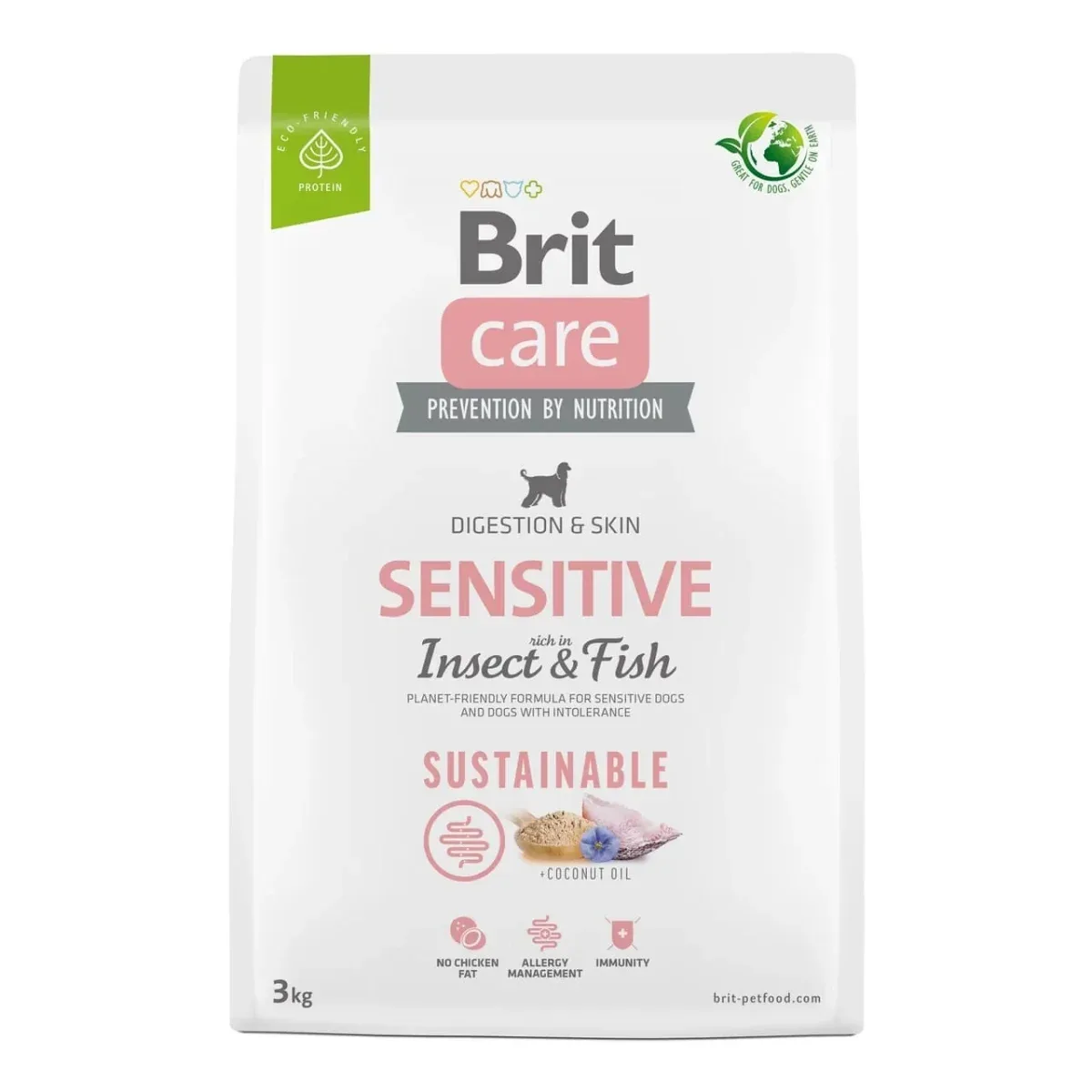 Brit Care Dog Sustainable Sensitive Insect & Fish 3kg