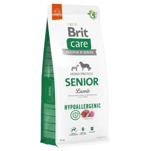 BRIT Care Hundefoder Til Ældre Hunde Hypoallergenic SENIOR med Lam 12 kg.