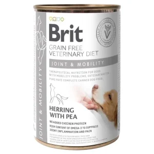 Brit Veterinary Diet Grain Free Joint & Mobility Herring With Pea Vådfoder Til Hund 400g