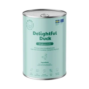 Buddy Vådfoder til Hund Delightful Duck Single Protein 65% And 400g