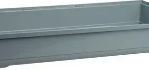 Bund til gnaverbur 122 x 58 x 16 cm grå