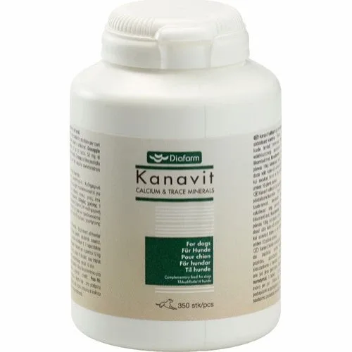 Calcium & spormineraler fra Diafarm, 350 stk, godt for knogler, mobilitet og ømme led