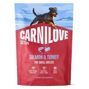 Carnilove Active Hundefoder Adult Small Breed Salmon & Turkey 1,5 kg