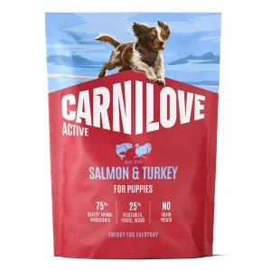 Carnilove Active Hundefoder Puppy Salmon & Turkey 1,5 Kg
