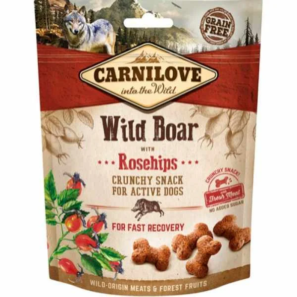Carnilove Crunchy Snack Godbidder m. Vildsvin & Hypen 200 g - Image 2