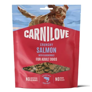 Carnilove Crunchy Snack laks og blåbær 200 g