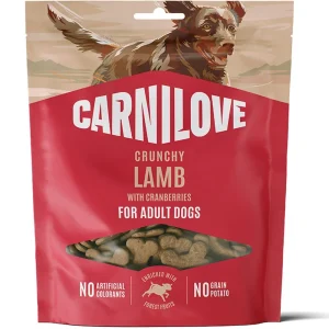 Carnilove Dog Crunchy Snack LAM og Tranebær 200g