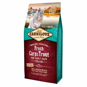 Carnilove Fresh Kattefoder med Karbe og Ørred Til Steriliserede Katte