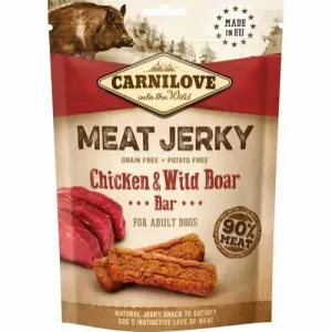 Carnilove Jerky Kylling og vildsvin – 100 g.