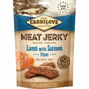 Carnilove Jerky lam og laks – 100 g.