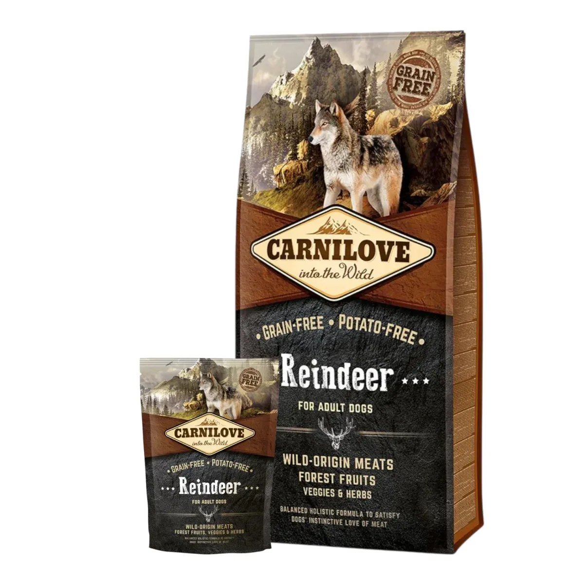 Carnilove – Kornfrit Hundefoder – Voksen – Rensdyr