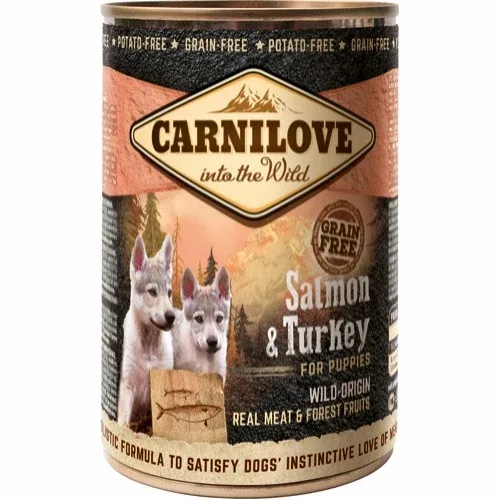 Carnilove laks/kalkun hvalpefoder 400g