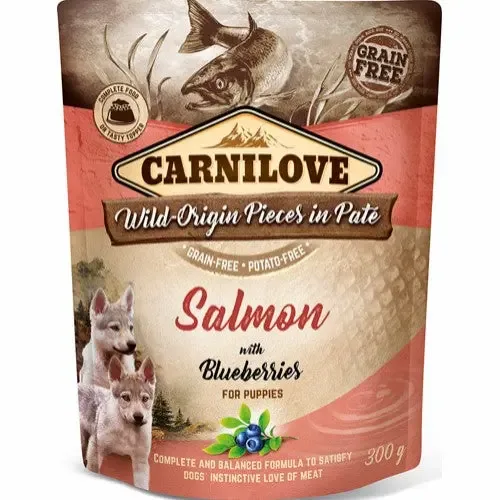 Carnilove – Paté m. Laks & Blåbær – Hvalp