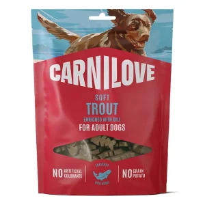 Carnilove Semi Moist Snack ØRRED og Dild 200 gram