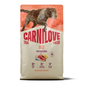Carnilove True Fresh Adult Beef Foder med Okse 4 kg