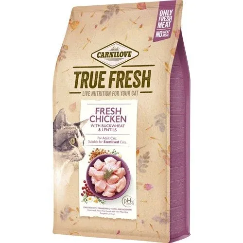 Carnilove True Fresh Cat Chicken – 4,8kg