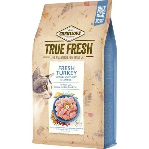 Carnilove True Fresh Cat Turkey – 4,8kg