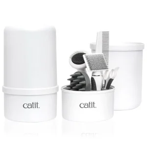 Catit Grooming Kit Det Optimale Plejesæt Til Korthårs Kat
