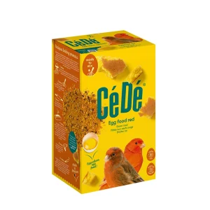 CéDé æggefoder, kanarie rød 1kg