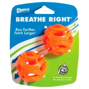 Chuckit Breathe Right Fetch Ball 2stk SMALL