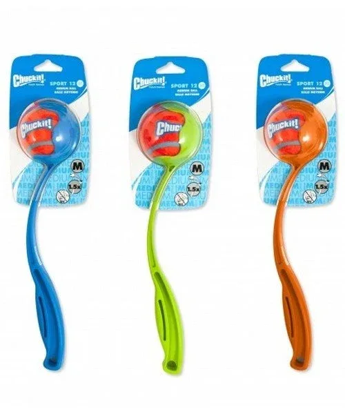 Chuckit Launcher Sport 12M (håndkatapult m/ bold)
